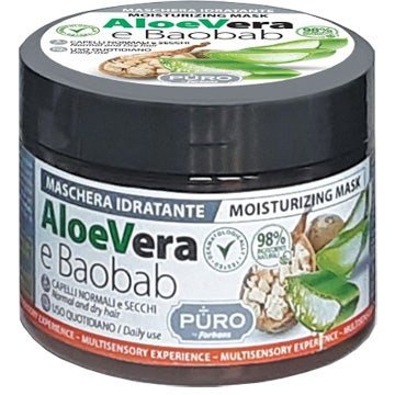 Forhans Puro Maschera Bio Idratante Aloe Vera E Baobab 250ml