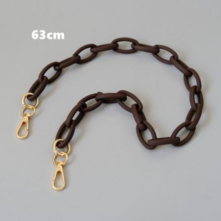 Laukkuketju Laukkuhihna RUSKEA 63cm - korkea laatu brown 63cm-63cm