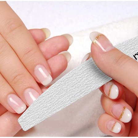10-pack professionella nagelfilset dubbelsidiga 150/150 grit Emery Board Manikyrverktyg för nagelvård och styling