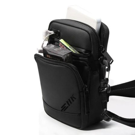 Menn's Veske Luksus Herre Skulder Veske For 9,7" iPad Casual Crossbody vesker