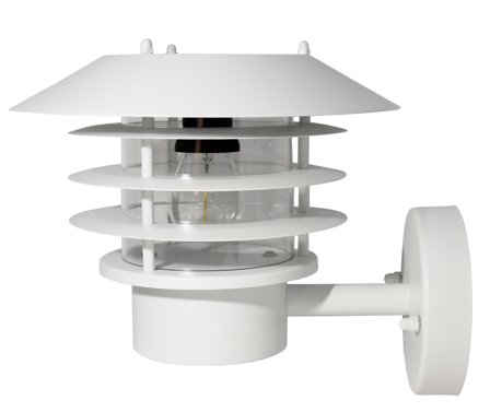 Gelia Furuliden Vegglampe 3.7 V Hvit, Belysning