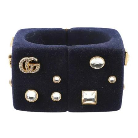 Gucci Vintage Pre-owned Fabric bracelets , Blauw , Dames , Maat: ONE Size Vintage Sieraden
