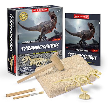 Hands Craft DIY 3D -puinen palapelisetti, pakkaus 1 Dinosaur B