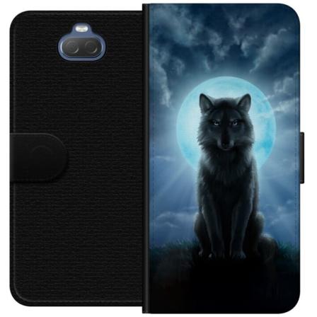 Sony Xperia 10 Plånboksfodral Wolf in the Dark