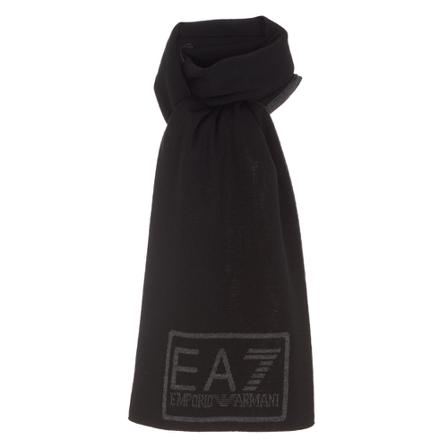 Emporio Armani Ea7 - Halsdukar - Svart - Herr - Storlek: One Size, Herr, Storlek: ONE SIZE