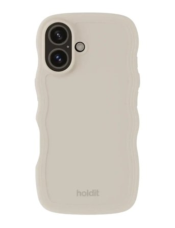 Holdit | Wavy Case Light Beige | IPHONE 16