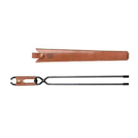 Langt Håndtak Kulltang Metall Camping Grilltang Peisklemmer