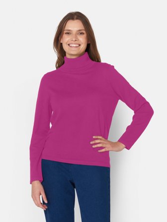 SIGNATURE - Strik Rullekrave - Fuchsia Pink