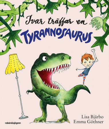 Ivar träffar en tyrannosaurus - Bok av Lisa Bjärbo & Emma Göthner - Inbunden