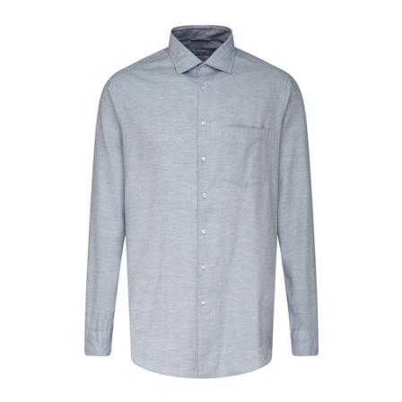 Seidensticker Business Shirt Regular , Blauw , Heren , Maat: 3XL
