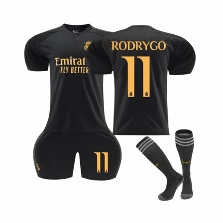 Real Madrid 2023/24 Rodrygo #11 Kolmas Sarja