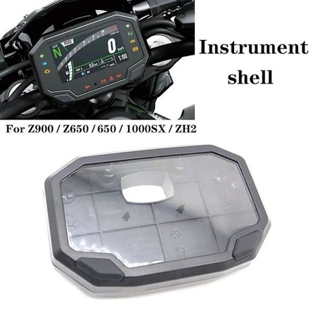 Motorcykel LCD Speedometer Tachometer Skal Instrumentkasse Dæksel til -Kawasaki Z900 Z650 Ninja650 Z1000SX ZH2