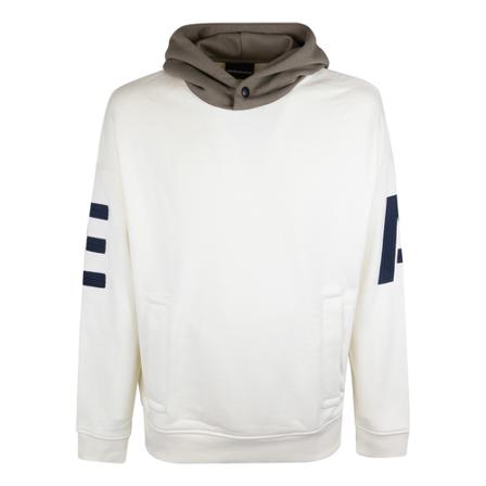 Emporio Armani, Hoodies Wit, Heren, Maat:M