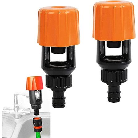 Haveslange Adapter, Justerbar Hane Adapter, Slangekobling, Univ