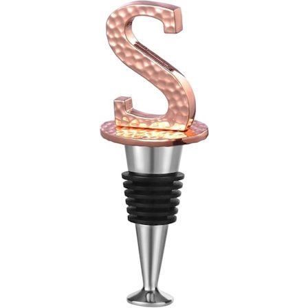 Prosecco-stopper, Initialflaskestopper, Bokstav S