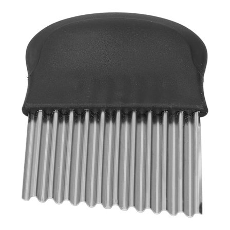 Kartoffel Chip Skærer Håndtag Bølget Pommes Frites Køkkenredskab