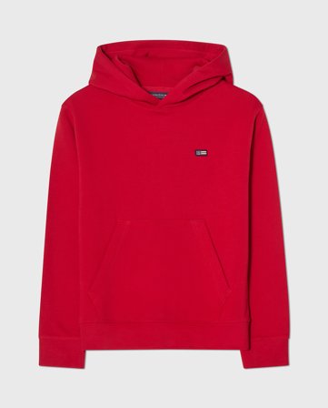 Lexington Teen Bio-Baumwolle Hoodie, Rot