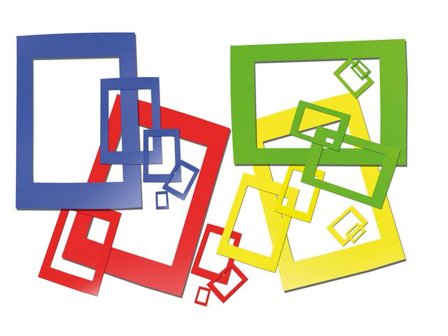 Passepartoutramar A3-A7 sort färg 40/fp - Lyreco - Skola och förskola - Konstnärsprodukter - Passepartout