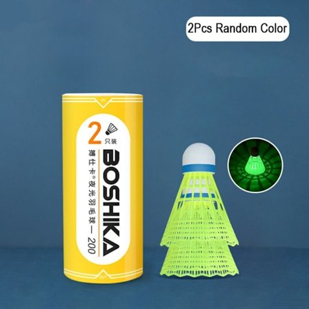 2/3/4/8 stk LED badmintonbold badminton fjerbolde 2 stk 2 stk