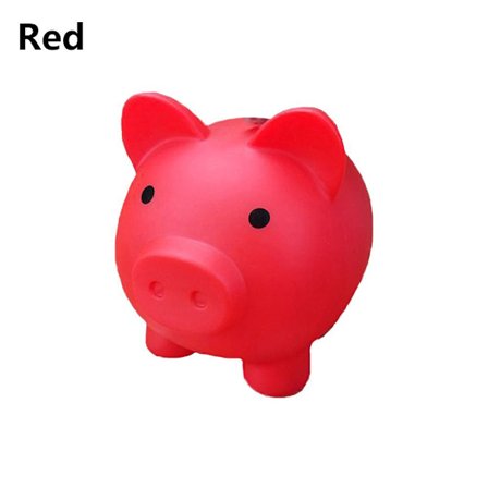 Sparkasse Tecknad grisformad Piggy Cash Bank