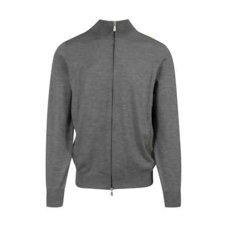 Brunello Cucinelli, Cardigan Szary, Mężczyzna, Rozmiar: 3XL
