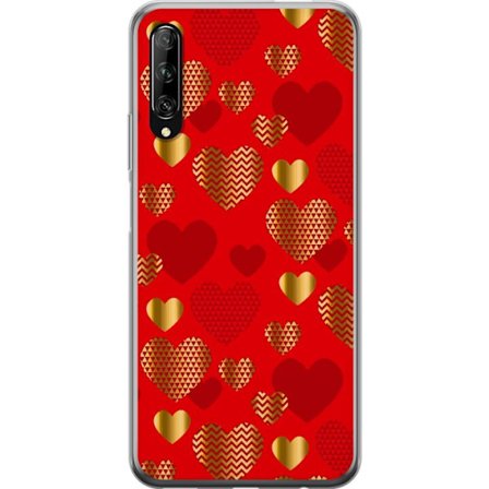 Yhteensopiva Puhelinkuori Huawei Huawei P smart Pro 2019 GoldenHearts
