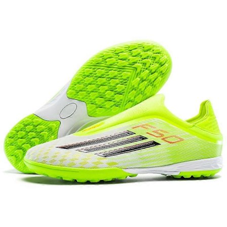 Unisex nuorten ja aikuisten matalavartiset jalkapallokengät, nauhattomat kiinteän alustan jalkapallokengät, ammattimaiset ulkourheilukengät 