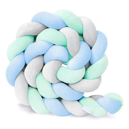 Mjuk Knutkudde Supermjuk Komfort Babyskydd för Soffa Säng [DB]