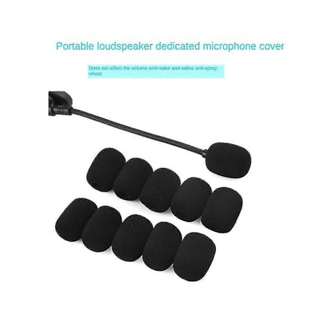 30 Par Høyttaler Svamp Erme Myk Svamp Mikrofon Hode Deksel Skum Svamp Mic Deksel For Mikrofon (FMY)
