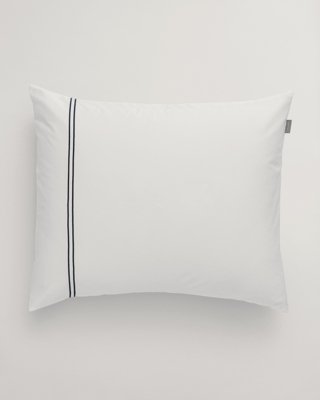 GANT - Sateen Stitch putetrekk 50x70cm og 70x100cm white