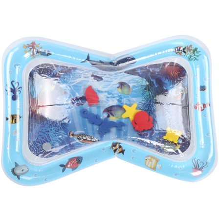 Baby Vatten Lekmatta Uppblåsbar Sommarpool Kudde Småbarn Leksak