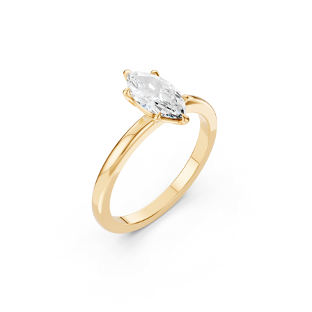 Himmelsöga, 18K Gelbgold : Diamanten - Laborgezüchtet, Karat - 1.00 kt