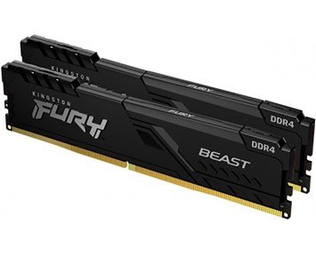 Kingston-Fury Beast DDR4 3200MHz 2x32GB (KF432C16BBK2/64)-Kingston Fury Beast DDR4 3200MHz 64GB-Computer components-DDR4