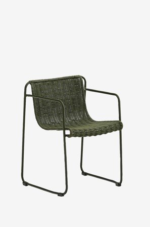 Kave Home - Utomhusstol - maurina - Grön - Utestolar & pallar - Från Homeroom