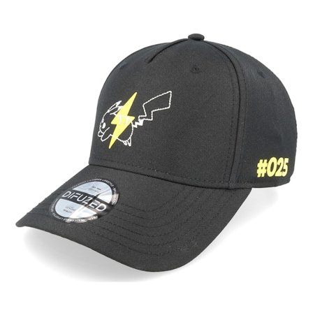 Difuzed - Svart adjustable Keps - Pokémon Cap Black Adjustable @ Hatstore