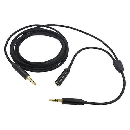Audio Skjøteledning Bærbar Hann til Hunn 2 Meter 3.5mm TPU Streaming Opptak Party Chat Link Audio Kabel Kompatibel Xbox One