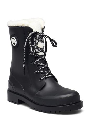 Montaigne Rainboot Shoes Boots Ankle Boots Ankle Boot - Flat Sort Michael Kors