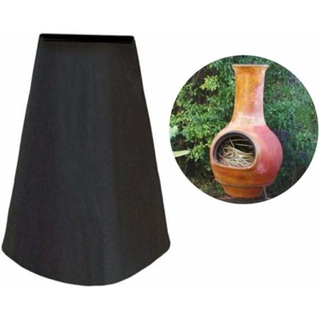 Lämplig för utomhus eldstadsskydd, dammtätt, väderbeständigt trädgårds eldstadsskydd 61 x 122 cm