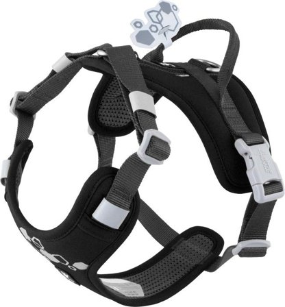 Hurtta Weekend Warrior II ECO Sele valjaat, 55-70cm, Raven - Hurtta
