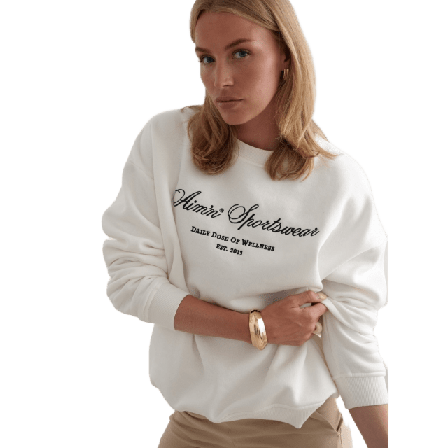 aim'n Heritage Sweatshirt Tröjor Dam Vit L