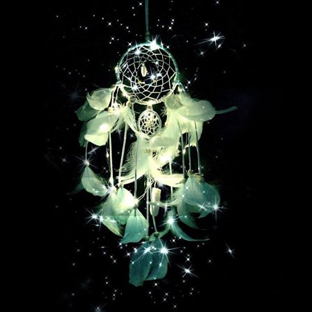 Dream Catching Net Drömfångare GRÖN