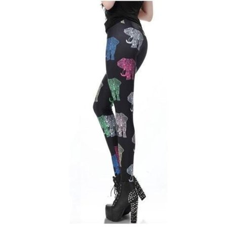 Tribal Elephant Leggings