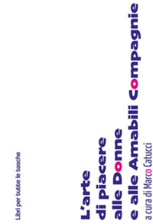 L'arte di piacere alle donne e alle amabili compagnie Anonimo del XVIII secolo