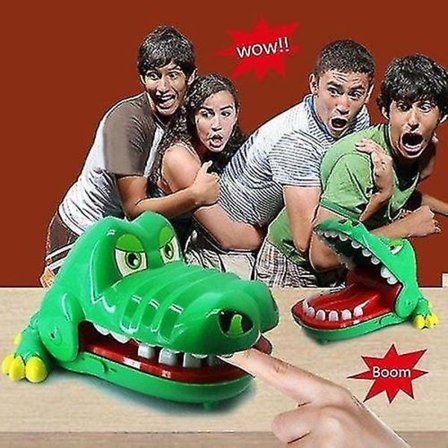 Krokodil Tandläkare Spel Krok Tandläkarleksak Present Till Barn 2023 2024 Ny 2023 2024 Ny