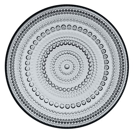 Iittala Kastehelmi asjett 17 cm, grå