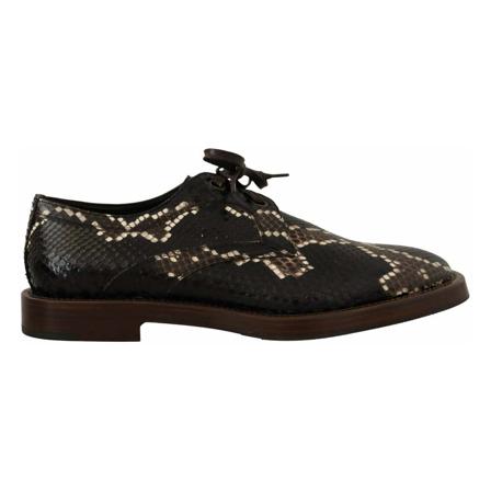 Dolce & Gabbana, Laced Shoes Bruin, Heren, Maat:44 EU