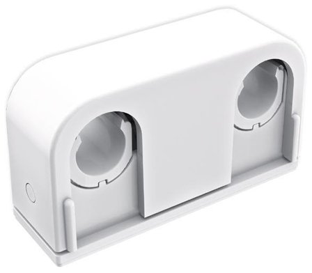 Faluplast Duo Contact 14610 Putkikiristin liimattava, kaksiosainen, 12/15/16 mm Valkoinen, Asennus