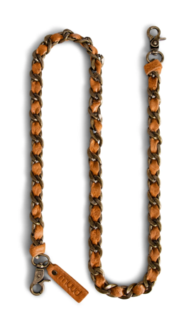 Muud Caja Lærstropp skulderstropp whisky 95cm