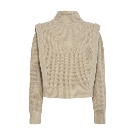 Levete Room Pullover , Beige , Dames , Maat: S Coltruien