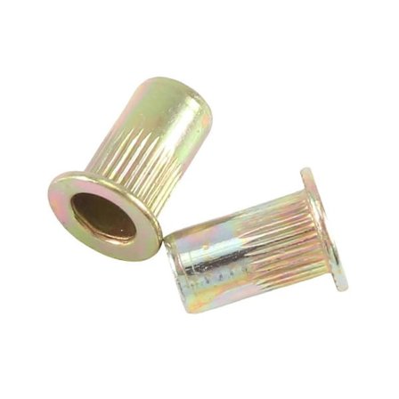 50 stk. M10/M12/M8/M5/M6/M4/M4 Fladt Hoved Rivmøtrik Møbeldekoration Inst ent